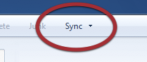 Sync Email Accounts - Windows Live Mail