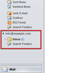 New IMAP Email Account in Outlook 2010