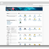 What is cPanel - screenshot of control panel