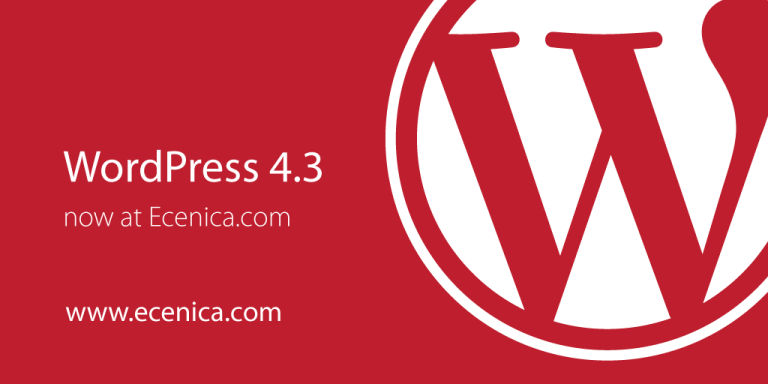 wordpress 4 3 now on ecenica hosting 03