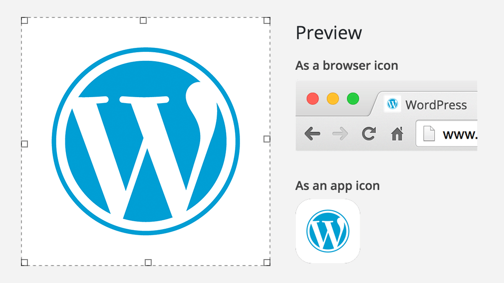 New Site Icons feature - WordPress.org