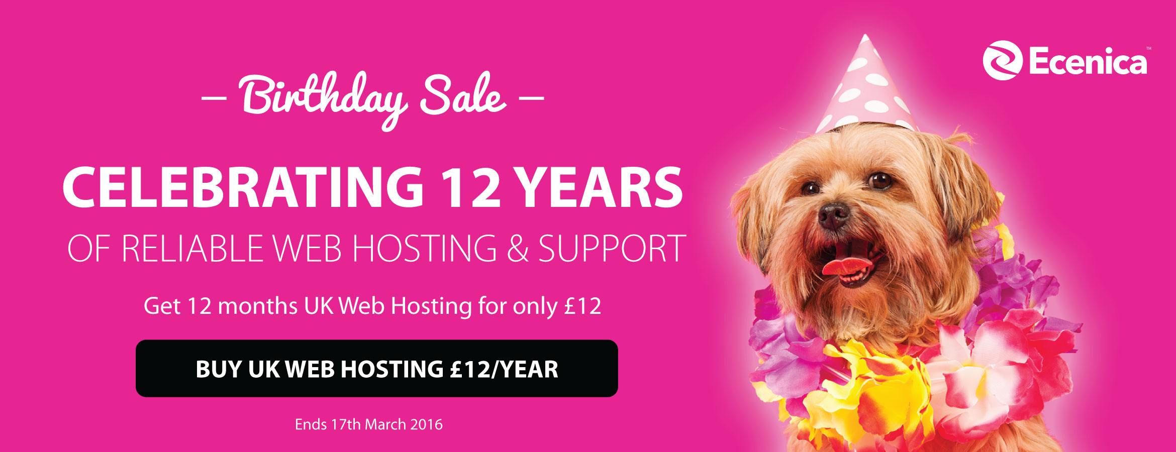 Celebrating 12 Years of Ecenica Web Hosting & Support 4 ecenica-12th-birthday-web-hosting-offer-banner@2x