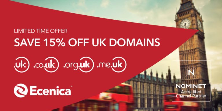 UK domain name registration offer