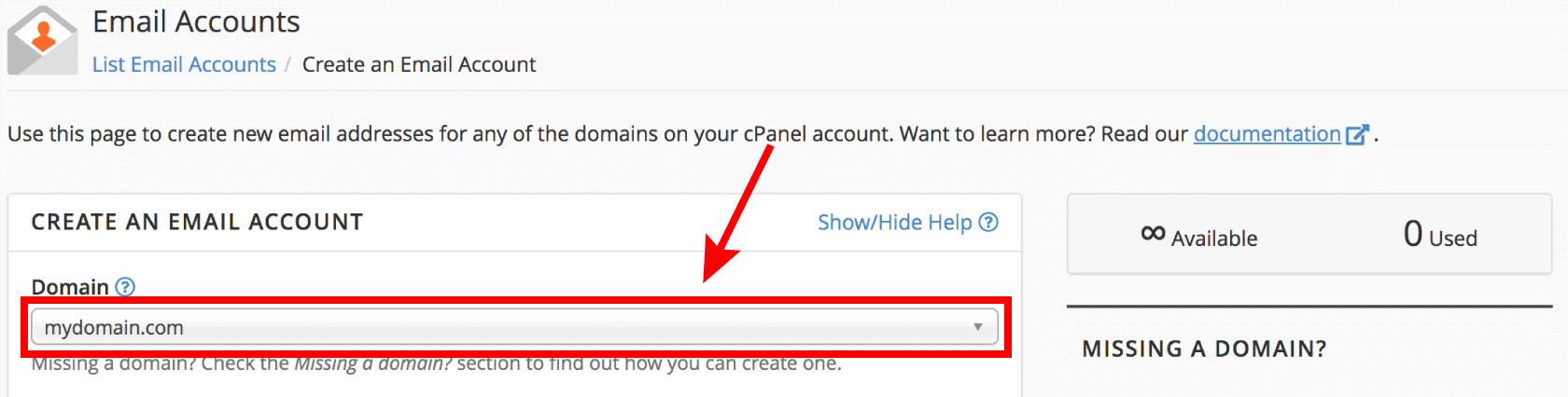 How To Create Email Accounts In CPanel - Ecenica