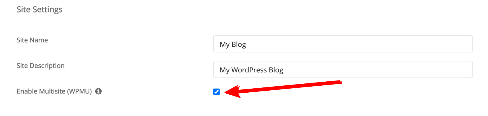 How can I install WordPress Multisite on my hosting? 8 wordpress app install multisite