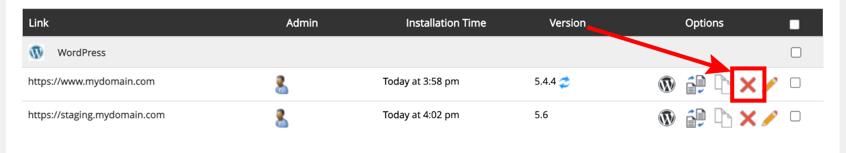 app installer remove