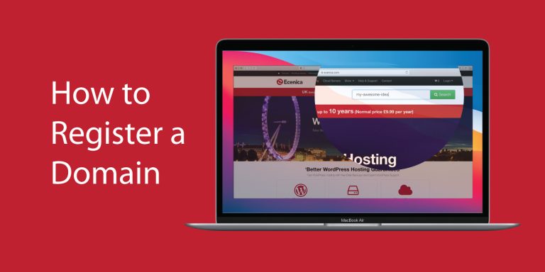 how to register a domain