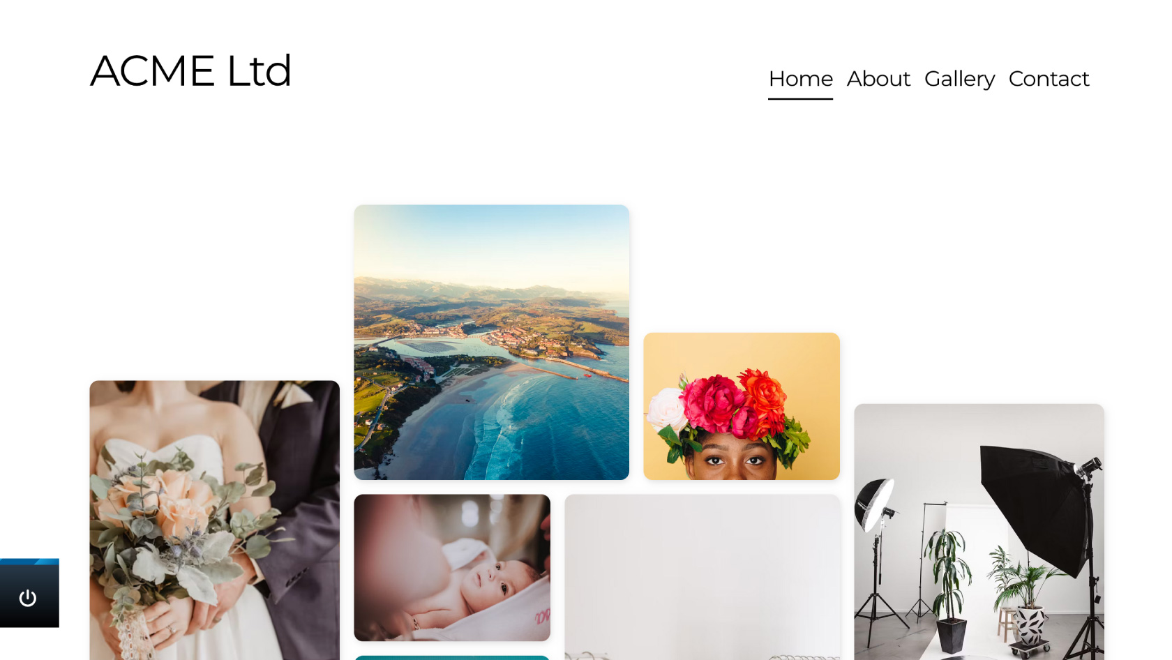 Ecenica Website example website setup