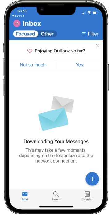 Set up Ecenica Email in Outlook for iOS mobile app 11 outlook ios email setup