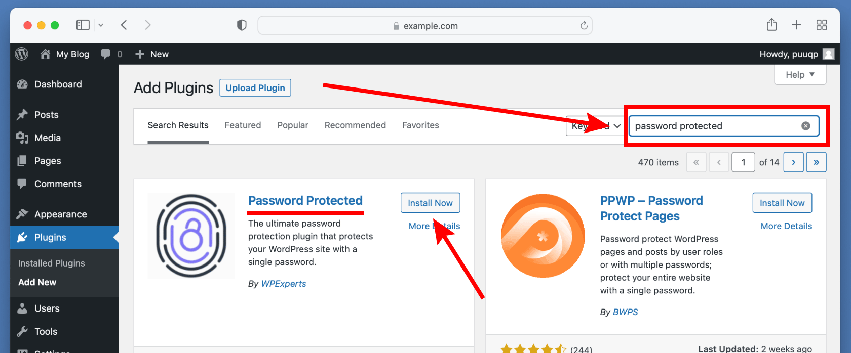 How To Password Protect Your WordPress Site With A Plugin - Ecenica