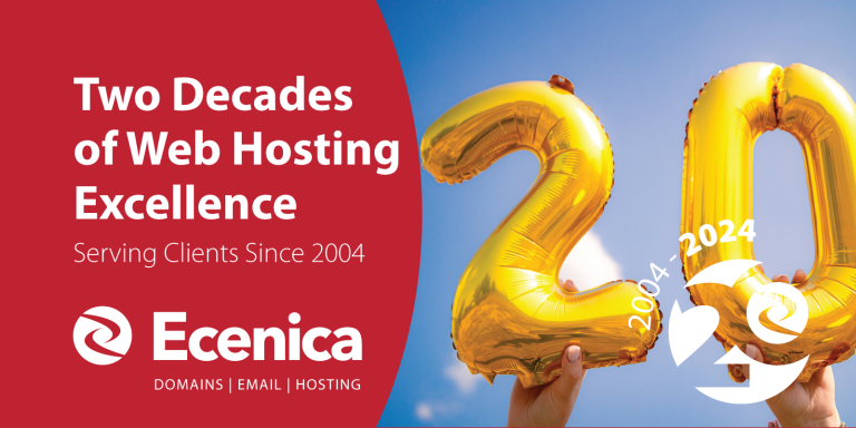 ecenica 20th birthday two decade web hosting excellence 02