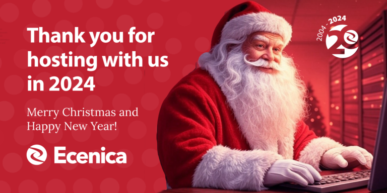 Ecenica Thank You For Hosting With Us In 2024 UK