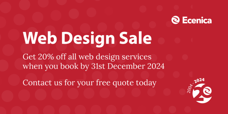 Ecenica Web Design Sale