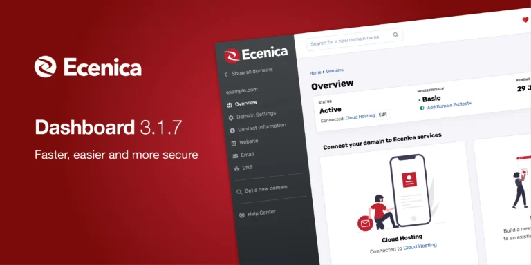 Ecenica Dashboard - Faster, easier and more secure.