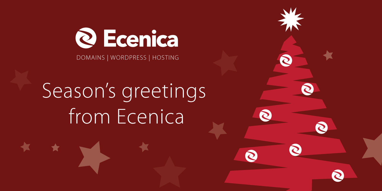 Seasons greetings from Ecenica this Christmas and New Year
